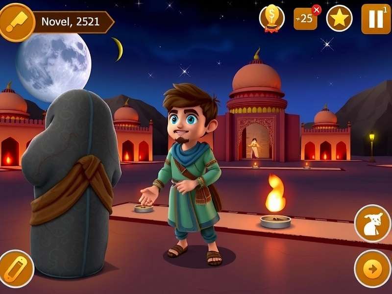 Desert Maze Bheem Game Screenshot